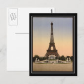 Briefkaart Parijs Frankrijk (Voorkant / Achterkant)