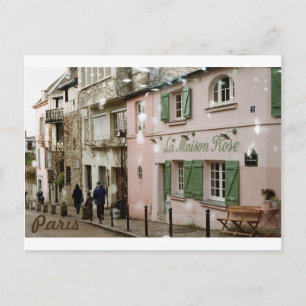 Briefkaart, Parijs Monmartre Briefkaart