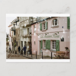 Briefkaart, Parijs Monmartre Briefkaart