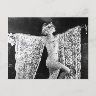Briefkaart Paris Cabaret Dancer
