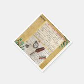  Briefkaart Paris Paper Napkins Servet (Hoek)