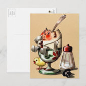 Briefkaart Pasen (Voorkant / Achterkant)