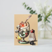 Briefkaart Pasen (Staand voorkant)