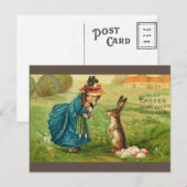 Briefkaart Pasen (Voorkant / Achterkant)