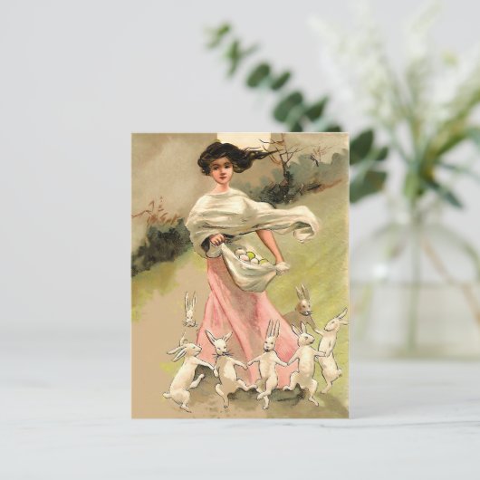 Briefkaart  Pasen (Staand voorkant)