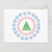 Briefkaart - Paspoortbomen en -decorpties (Voorkant)