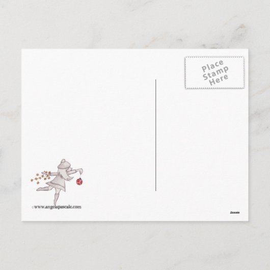 BRIEFKAART Passen getrouwd "Merry Me" (Achterkant)