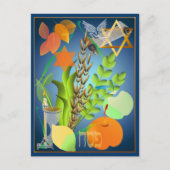 Briefkaart Passoverseder (Voorkant)