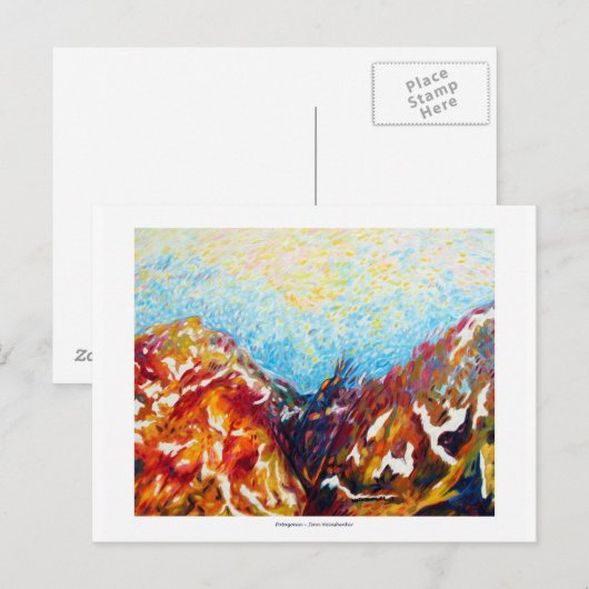 Briefkaart Patagonia (Voorkant / Achterkant)