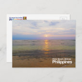 Briefkaart Patar Beach Pangasinan Filipijnen (Voorkant / Achterkant)