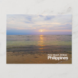 Briefkaart Patar Beach Pangasinan Filipijnen