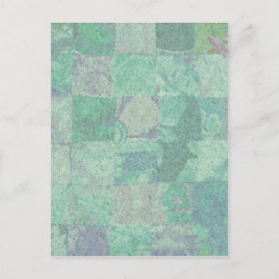 Briefkaart Patchwork Background