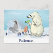 briefkaart "Patience" (Voorkant)