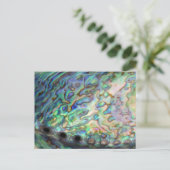 Briefkaart Paua Shell (Staand voorkant)