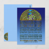 Briefkaart Peacock Pair (Voorkant / Achterkant)