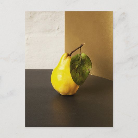 Briefkaart Pear still Life (Voorkant)