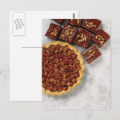 BRIEFKAART PECAN PIE EN BROWNIES (Voorkant / Achterkant)