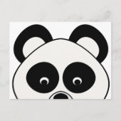 Briefkaart Peeping Panda (Voorkant)