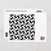 Briefkaart PEGASUS (Voorkant / Achterkant)