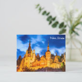 Briefkaart Peles, Sinaia (Staand voorkant)