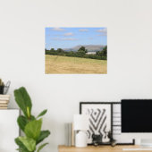 Briefkaart Pendle Hill Lancashire Poster (Thuiskantoor)