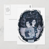 briefkaart "Penelope & Ophelia" - Winterdia (Voorkant / Achterkant)