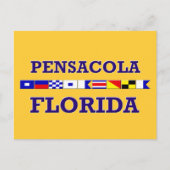 Briefkaart Pensacola (Voorkant)
