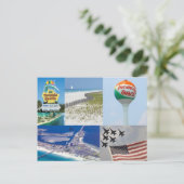 briefkaart pensacola strand florida (Staand voorkant)