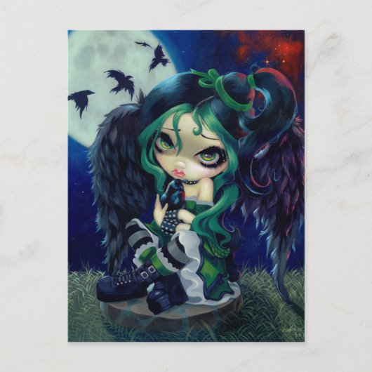 briefkaart "Perched and Sat and Niets more" (Voorkant)