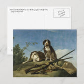 Briefkaart Perros en traílla (Voorkant / Achterkant)