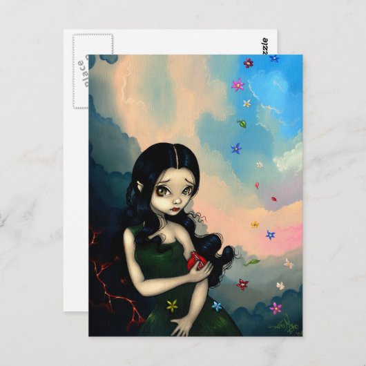 briefkaart "Persephone" (Voorkant / Achterkant)