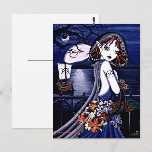 briefkaart "Persephone" River Styx (Voorkant / Achterkant)