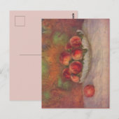 Briefkaart perziken (van Pierre-Auguste Renoir) (Voorkant / Achterkant)
