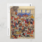 Briefkaart - Perzische miniatuur (Voorkant / Achterkant)