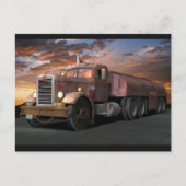 Briefkaart Peterbilt "Duel Truck" (Voorkant)
