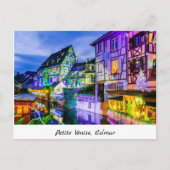 Briefkaart, Petite Venise in Colmar Briefkaart (Voorkant)