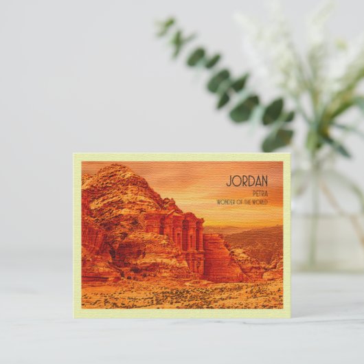  Briefkaart Petra Jordan (Staand voorkant)