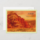 Briefkaart Petra Jordan (Voorkant / Achterkant)