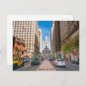 Briefkaart Philadelphia (Voorkant / Achterkant)