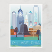 Briefkaart Philadelphia (Voorkant)