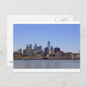 Briefkaart Philadelphia Skyline (Voorkant / Achterkant)