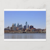 Briefkaart Philadelphia Skyline (Voorkant)