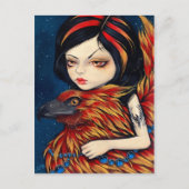 briefkaart "Phoenix Tattoo" (Voorkant)