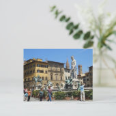 Briefkaart Piazza della Signoria (Staand voorkant)