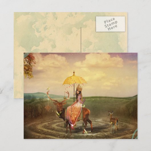 Briefkaart Pilgrimage (Voorkant / Achterkant)