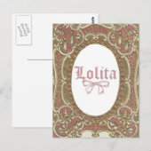 Briefkaart Pink Lolita (Voorkant / Achterkant)