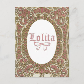 Briefkaart Pink Lolita
