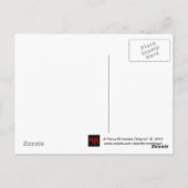 Briefkaart Pink Princess (Achterkant)