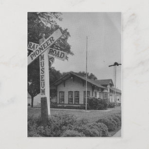 Briefkaart Pioneer Railroad Museum