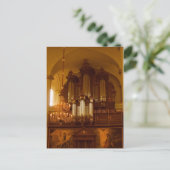 Briefkaart Pipe Organ (Staand voorkant)